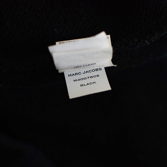 Marc Jacobs Black Lace & Ruffle Trim Sweater Sweatshirt Long Sleeve Size XS - Picture 11 of 12